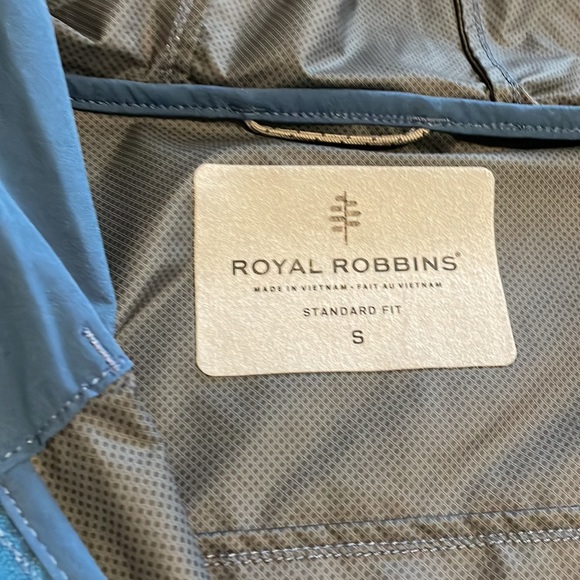 Royal Robbins Switchform Lite Jacket Mens Small s Blue Teal - Picture 8 of 12